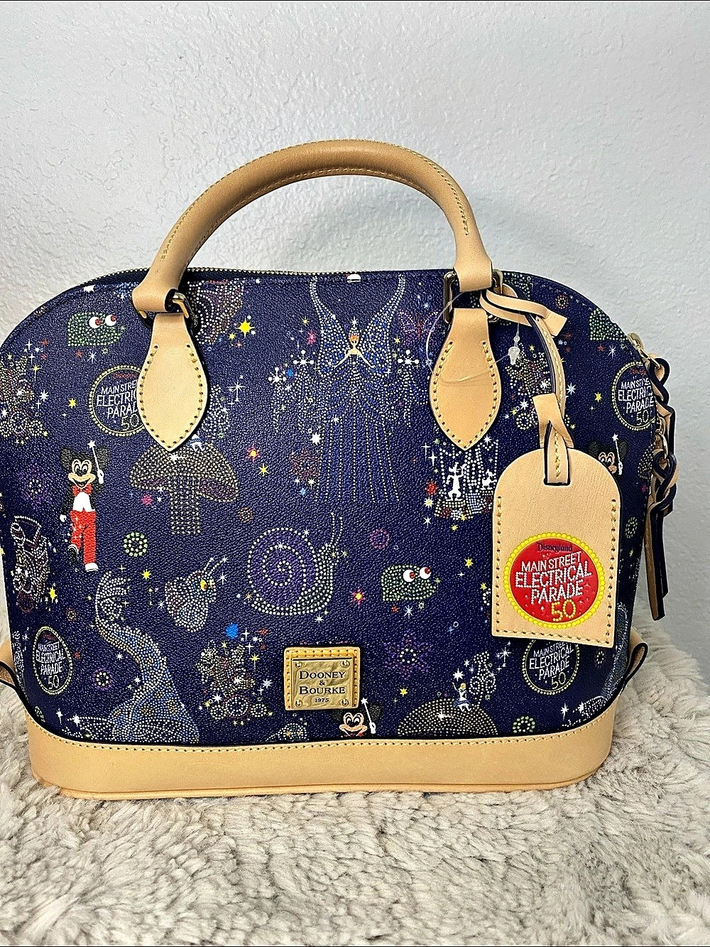 Dooney & Bourke Disney Main Street Electrical Parade 50th Anniversary Satchel